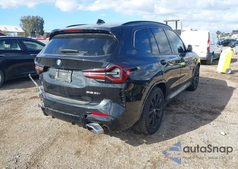 2022 BMW X3 Sdrive30I from USA, damaged, VIN 5UX43DP05N9K59252